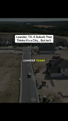 Leander, TX is blowing up with no direction. No culture, no city center — just endless houses and zero soul. A suburb trying to convince itself it matters. #leandertx #texasroast #facelesstiktok #texasfacts25 #citycommentary #fakegrowth #nowheretown