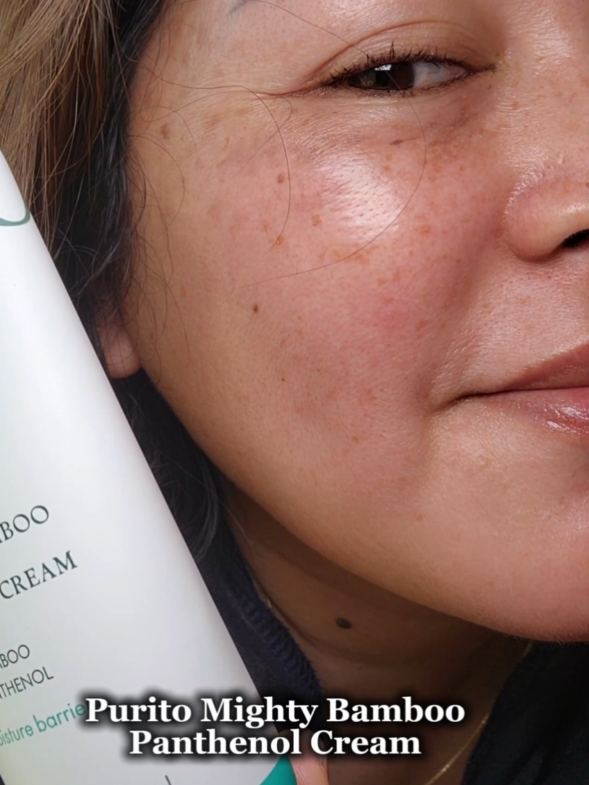 Healthy glow with Purito Mighty Bamboo Panthenol Cream. #Purito #panthenolcream #koreanskincare #glowcream #glowingskin #skincareroutine #viralmoisturizer #viralcream #skintok #healthyglow @PURITO SEOUL @Purito Seoul Collabs 