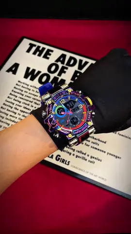 Đồng hồ nam hợp kim mới, màn hình kép thời trang, đồng hồ điện tử đa chức năng chiến thuật ngoài trời, đồng hồ học sinh chống nước phát sáng dành cho nam#Đồng #SMAEL #fyp #men #watch #fypシ 