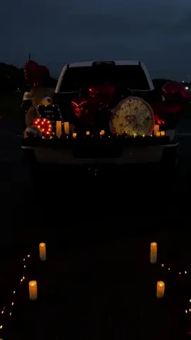 todays gf proposal set up for a lucky gf <3!🥹 she said yes 🤭 #florist #gfproposal #Love #fyp 