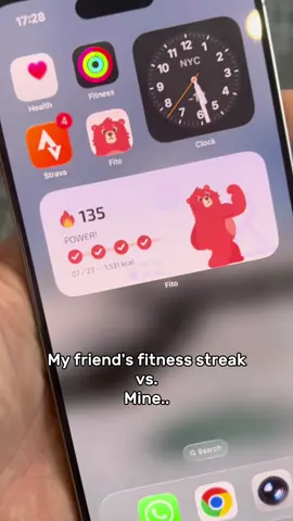 Fito is a gamified fitness tracker, like a fitness version of duolingo, and Fito bears will remind you to exercise on your home screen 👀 there are also features such as route records, gym sessions, and data charts to improve your workout performance #fitnessjourney #workoutroutine #workoutmotivation #workoutchallenge #widgets #homescreen 