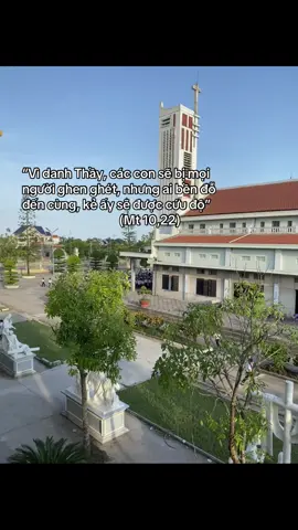 “Vì danh Thầy, các con sẽ bị mọi người ghen ghét, nhưng ai bền đỗ đến cùng, kẻ ấy sẽ được cứu độ” (Mt 10,22)#gxconthoi #huynhtruonggiesu #giesu #fypシ 