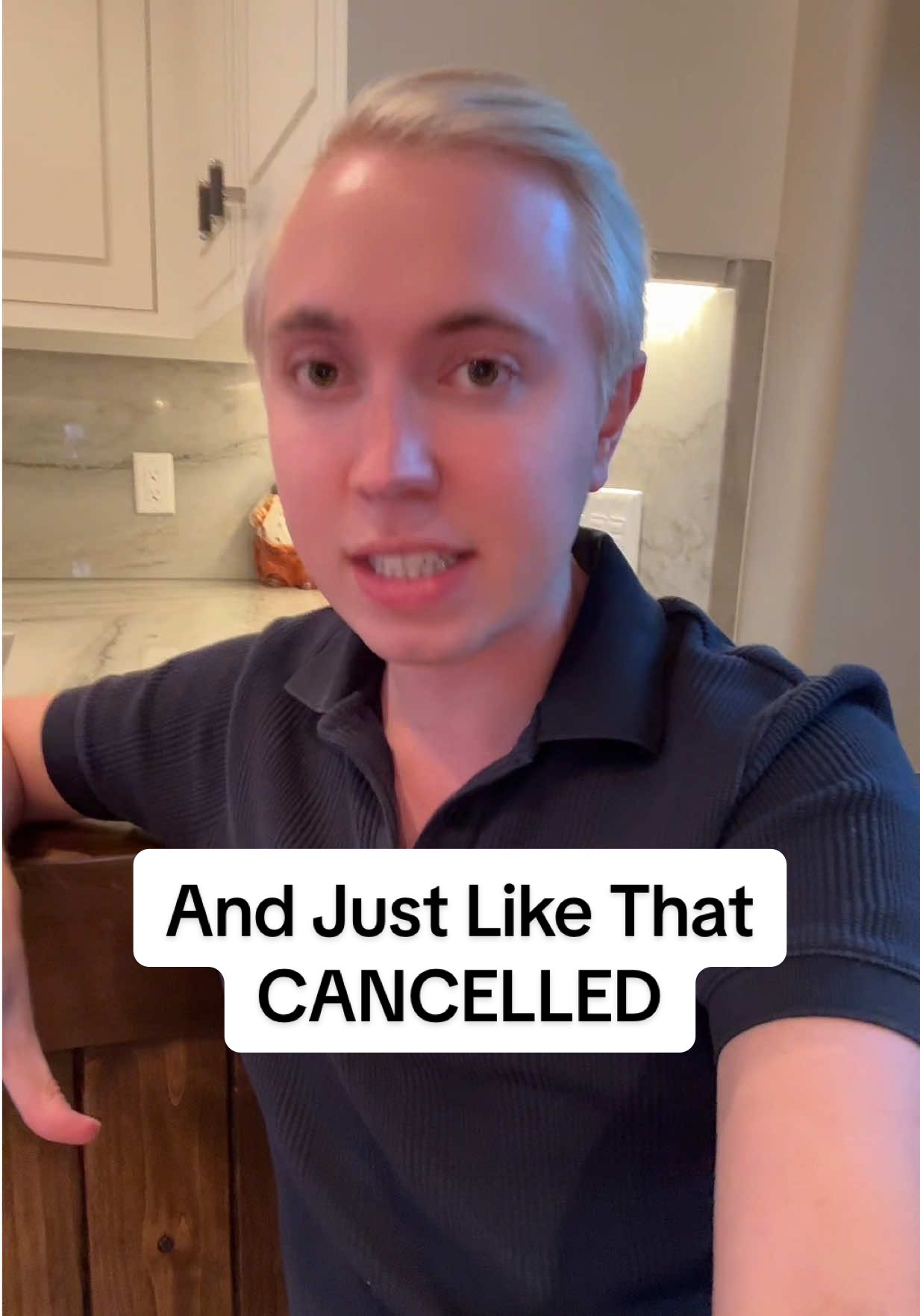 And Just Like That has been cancelled. The nightmare is over! #andjustlikethat #carriebradshaw #satc #mrbig 