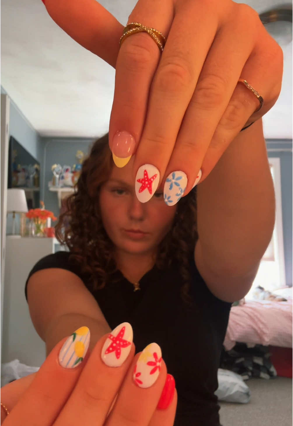 OBSESSED #nails #newnails #Summer #Love #fyp #inspo #nailart 