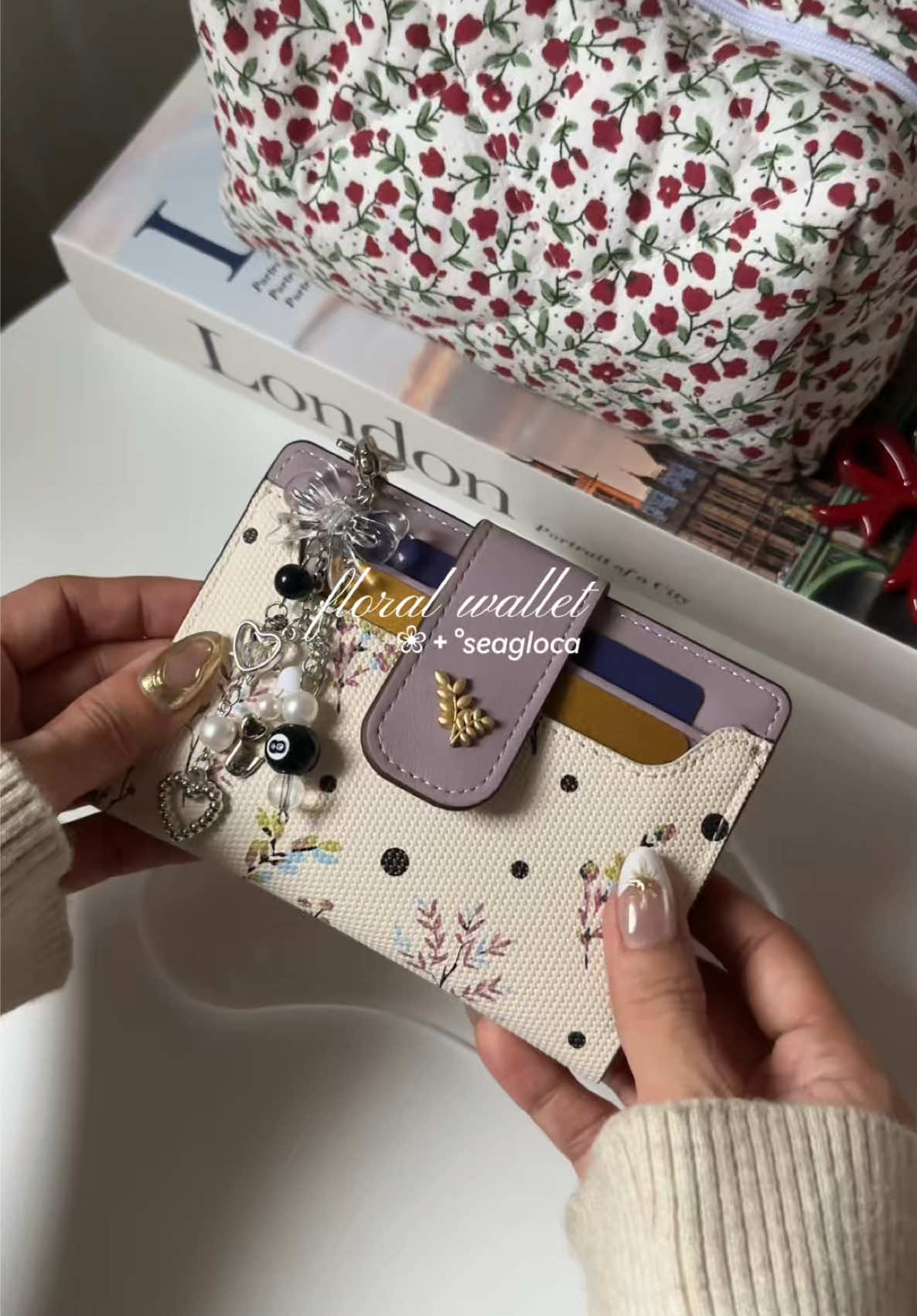 Replying to @✿ Mommy Vie ✿ always my fav floral wallet from @Seaglocabagph 🌸✨🌷 #wallet #seagloca #seaglocawallet #bifoldwallet #floralwallet #shortwallet #seaglocawallet #womenswallet #fyp 