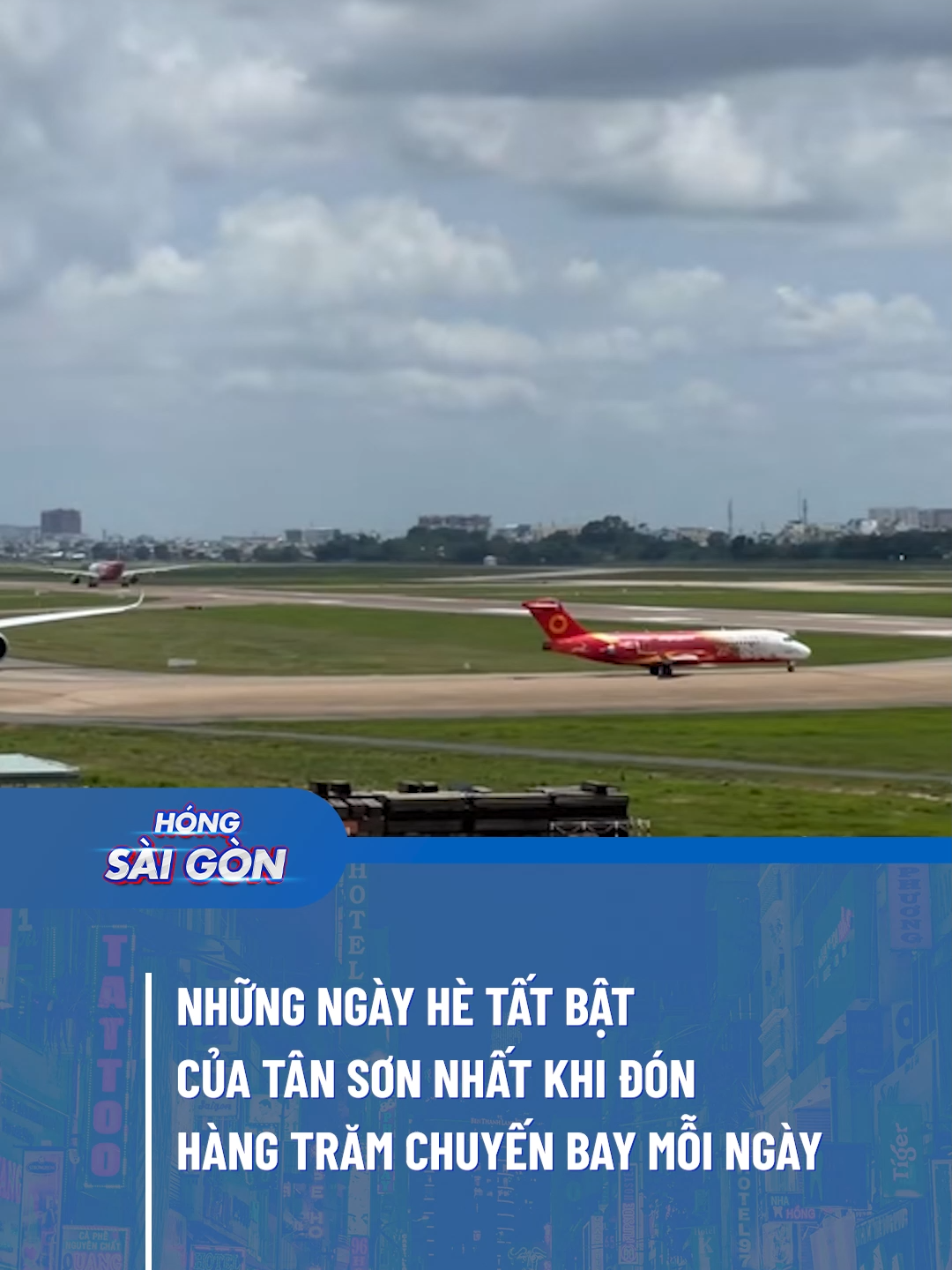 Tân Sơn Nhất khi đón hàng trăm chuyến bay mỗi ngày #HongSaiGon #ManEnt #fyp #svg #tiktoknews