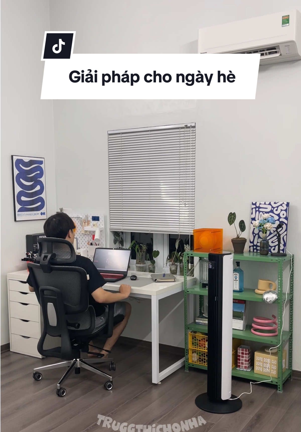 Có phòng ai nóng hơn phòng tôi không ạ? #truggdiy #homecare #quatthap #levoit42inch #levoitvietnam