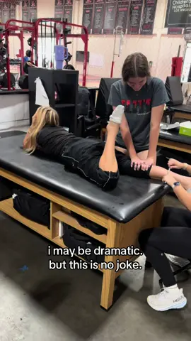 scraping is not for the weak. #fyp #sports #athlete #athletictrainer #volleyball 