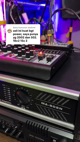 Membalas @abdlmfd power amplifier 500 wat output ,suara horeg #power #poweramplifier #amplifierbluetooth #ampli #amplifier   