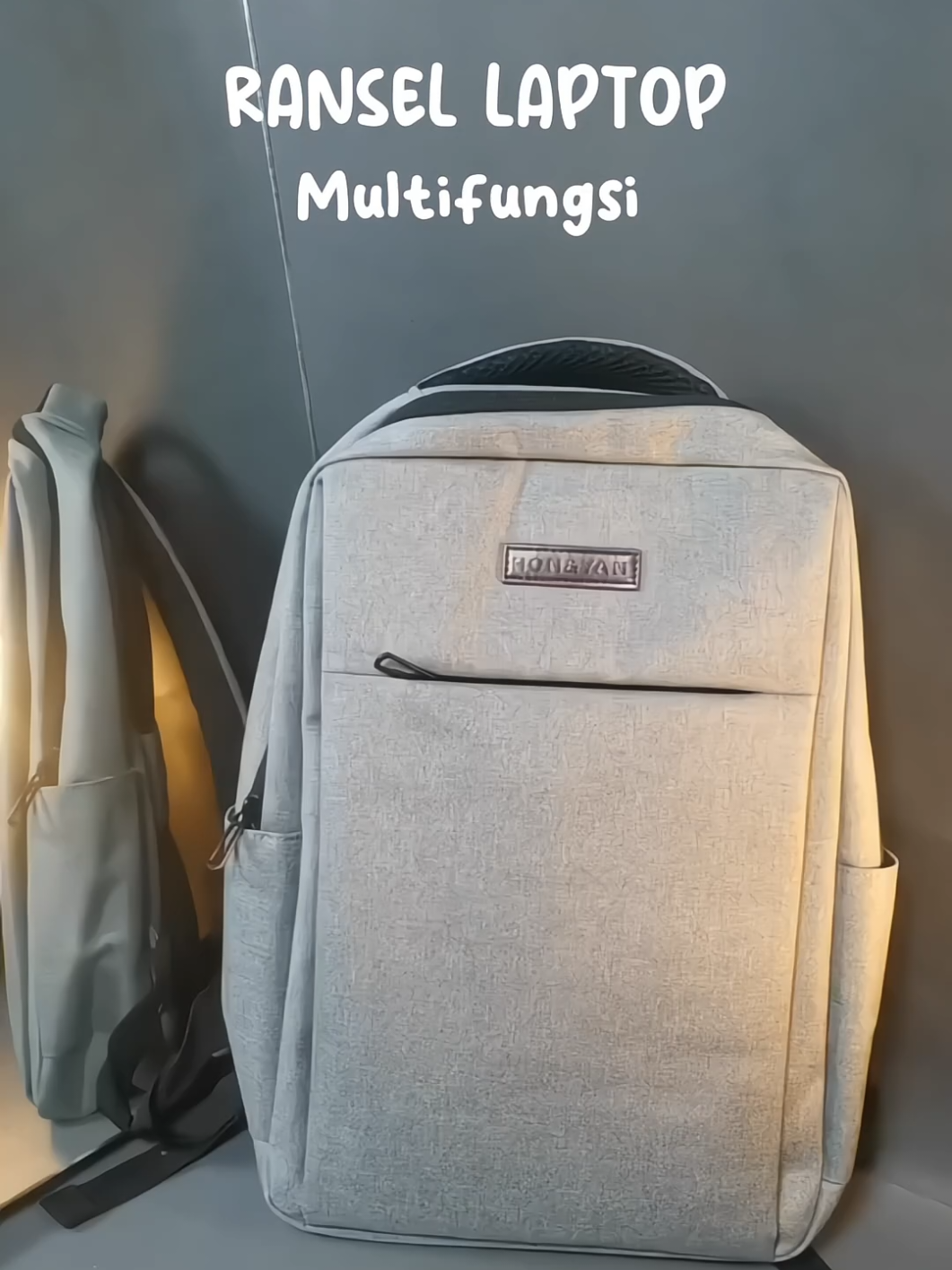 Rekomendasi tas ransel laptop multifungsi #tasransel #taslaptop #taskuliah #tasmultifungsi #honyan 