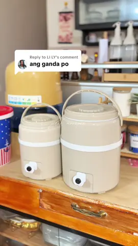 Replying to @LI LY Water is life kaya dapat may ganito ka rin lalo na pag mainit ang panahon! 🥵 #waterjug #waterjugcontainer #jug  
