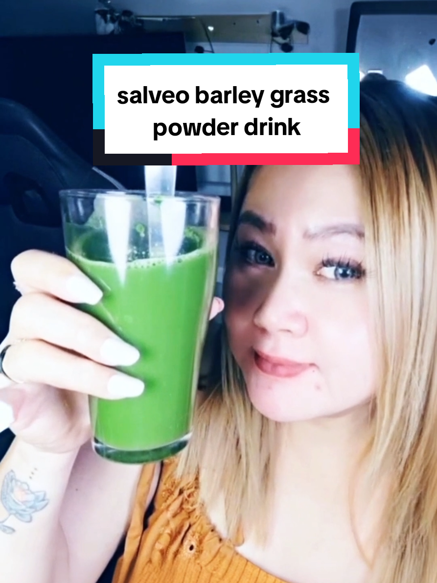Be healthy take Salveo Barley Grass Powder Drink  #sbg #salveobarleygrass #barley #barleygrass #healthydrink #creatorsearchinsights #fyp  Disclaimer: Results may vary per person 