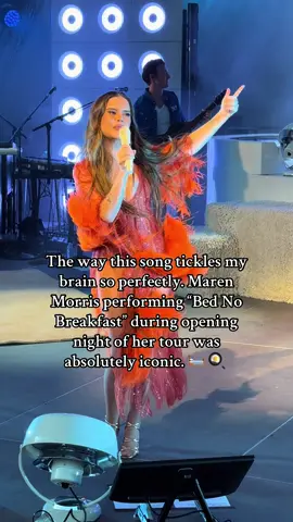 This song is such a slay 💅🏻 @marenmorris #marenmorris #thedreamsicletour #fyp #marenmorrislive #marenmorrisconcert #bednobreakfast 