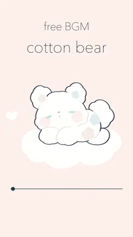 ふわふわ甘かわいい綿菓子モチーフのBGMです！！🤍#フリーBGM #かわいい #ふわふわ #わたがし 