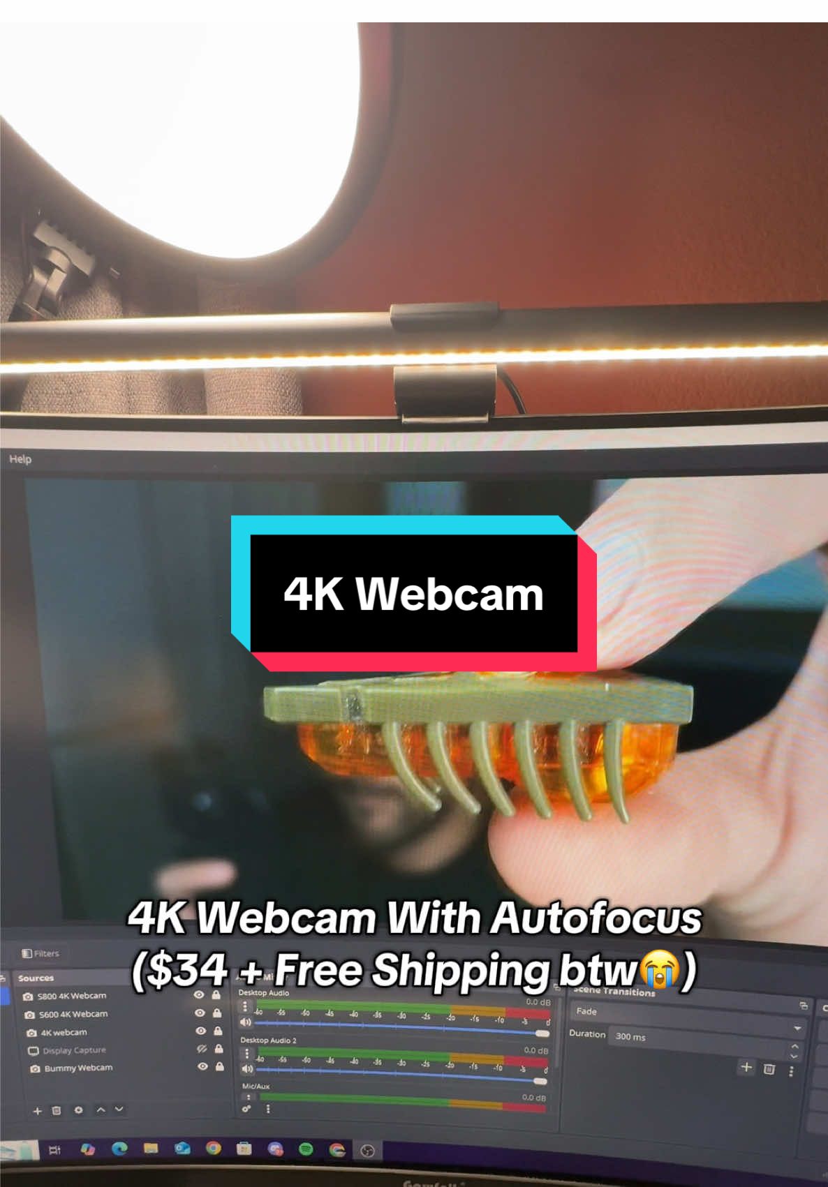 Nah because why does this have the same quality as my $800 camera #tiktokmarketplace #tiktokmademebuyit #TikTokShop #webcam #4k #autofocus #streamer #contentcreator #Tech #camera #ttslevelup 