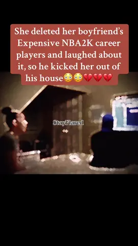 Why will she do that?? She really messed up💔💔#reaction#nba2k#NBA#boyfriend#girlfriend#boyfriendandgirlfriend#breakup#house#hurtfeelings#pain#expensive 