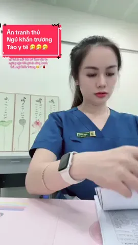 Chỉ có táo y tế mới hiểu được cảnh  Ăn tranh thủ, ngủ khẩn trương