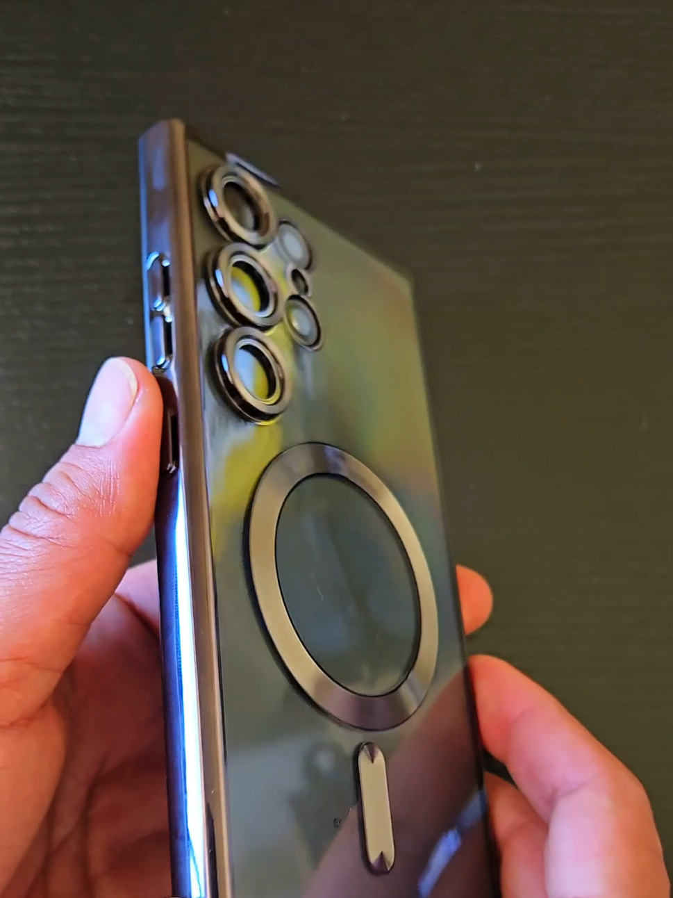 Clear Magnetic Case for Samsung Galaxy S25 S24 S23U #samsunggalaxy #tiktokshop #magneticcase #galaxys25 #galaxys24 #galaxys23 #galaxyultra 