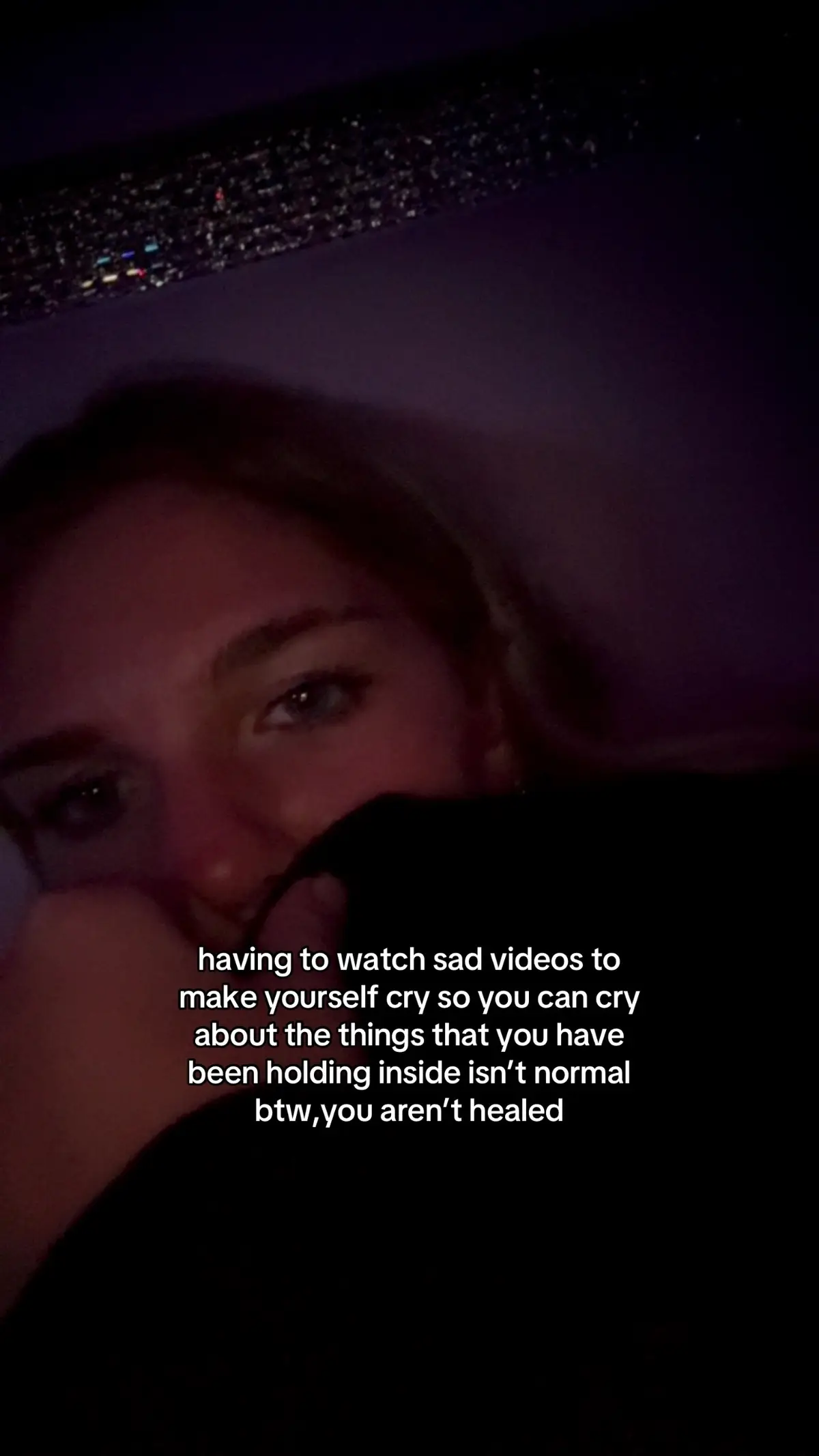 it’s not normal but for me it is.#sad #sadtiktok #comment #fyp   #makemefamous #like #blowthisup 