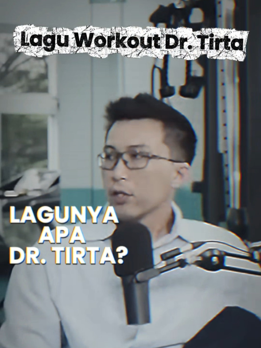 Lagu Workout Dr Tirta 😂 - @tirtacipeng  #drtirta #tirtacipeng #tirta #drtirtapodcast #doktertirta #gym #phonk 