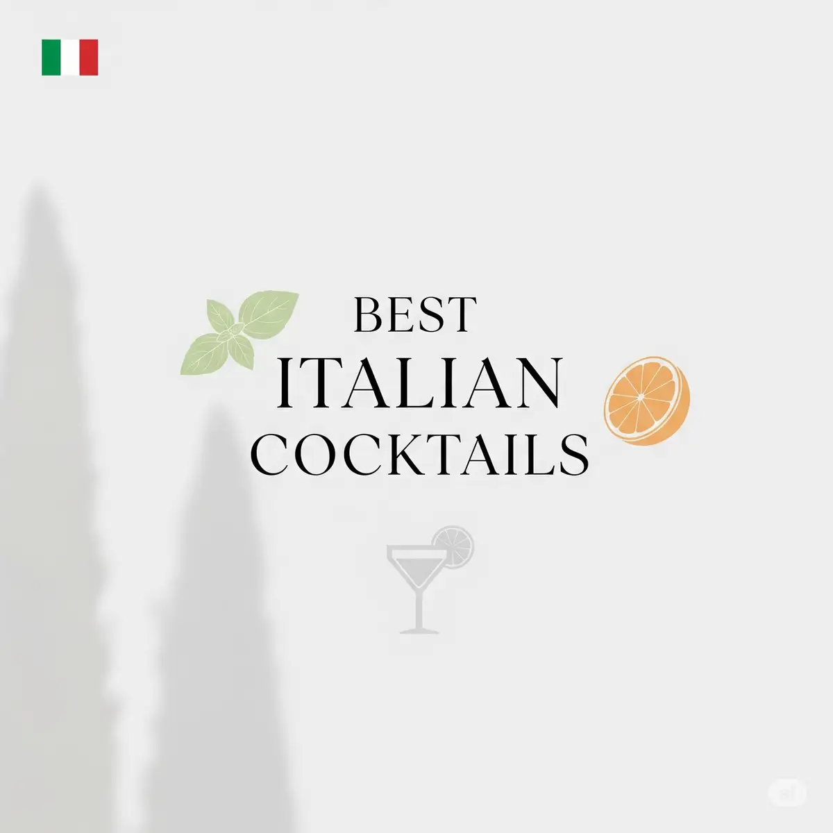 What is your favorite Italian cocktail? Tell me wich country is the land of cocktails for you? #cocktail #spritz #aperolspritz #americano #limencello #hugospritz #bellini #campari 