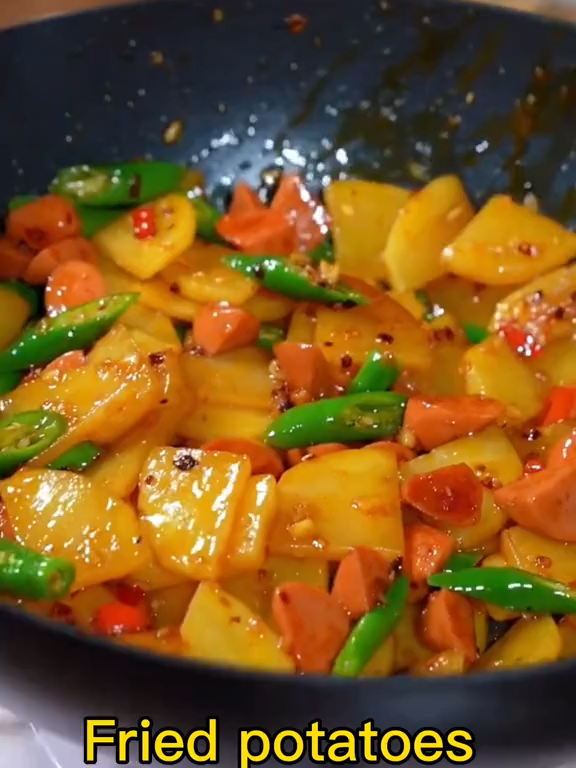 ឆាដំឡូងបាំរាំង #food #delicious #yummyfood #foodtiktok #iRicH_JILI