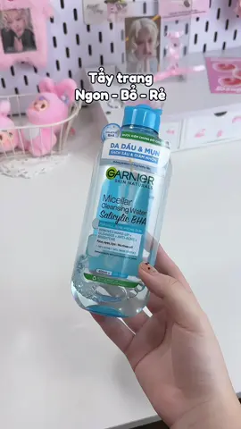 nhỏ này đúng ngon bổ rẻ roàiii #review #nuoctaytrang #garnier 