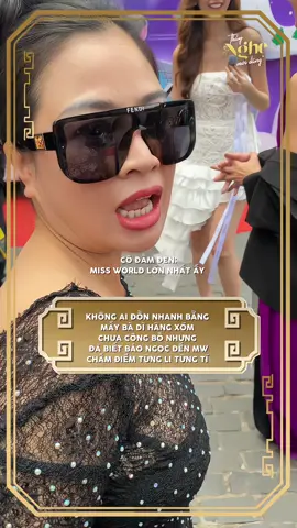 Đoán vội BGK ngầm được dì Julia Morley cài vô #thaynghemoidang #lenguyenbaongoc #hoahaubaongoc #missworldvietnam #marvis 