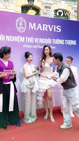 Gon Pink, Harry Nista nhảy số cực nhanh khi nhận thử thách đặt câu slogan cho Mavis tại sự kiện Mavis Bus Tour #Meowentertainment #meownetwork #Tiktokgiaitri #Saptinggg #marvis #marvelyourroutine