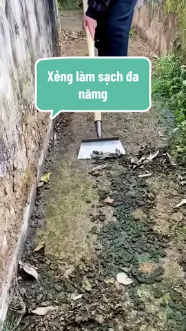 Xẻng Làm Sạch Đa Năng Chất Liệu Thép Mangan #xenglamvuon #xengvesinhdanang #dogiadungtienich #xuhuong 