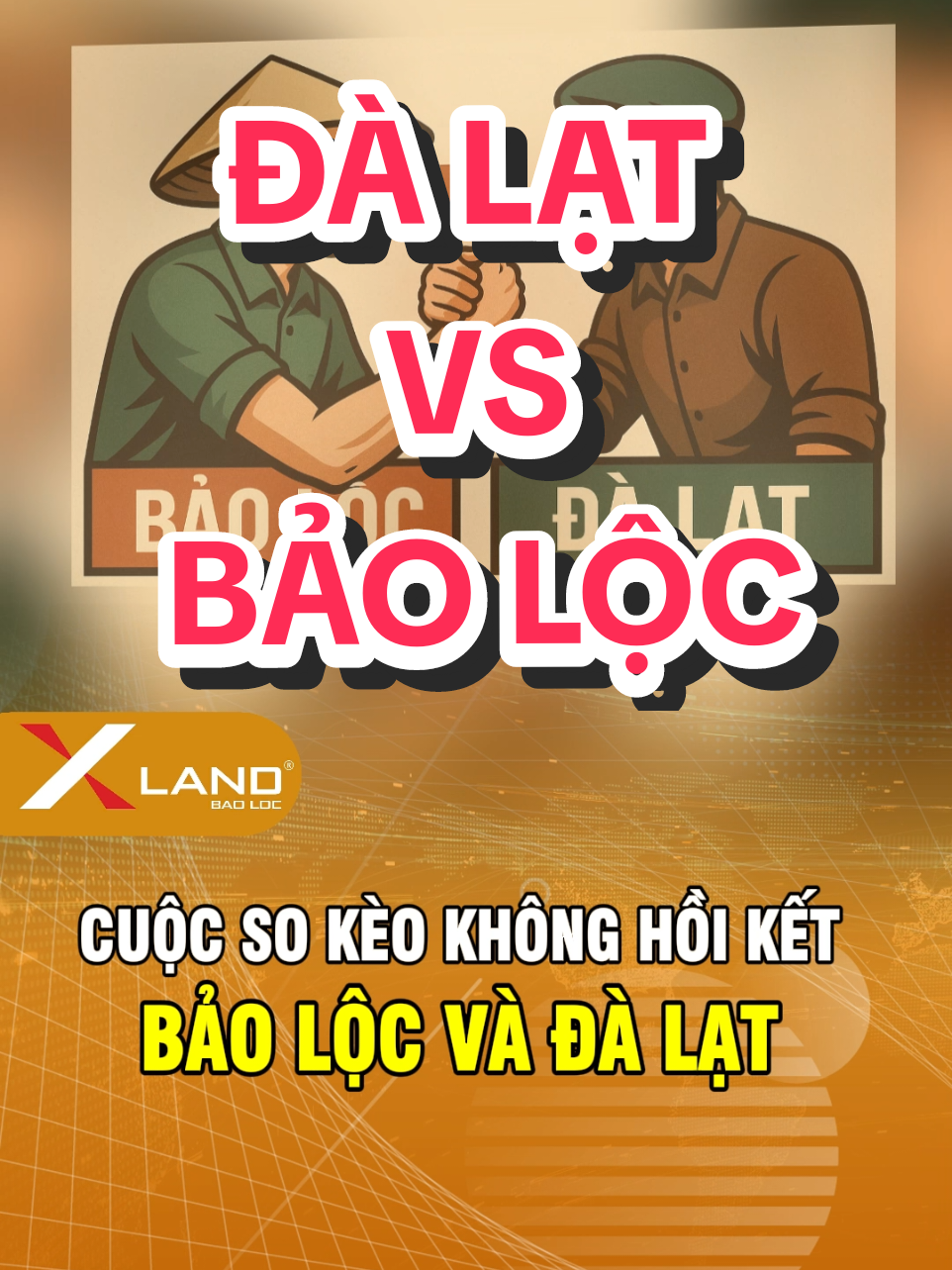 Cuộc so kèo không hồi kết của Bảo Lộc và Đạt Lạt. Bạn chọn ai... #xland #batdongsan #lamdong #xuhuong #tintuc #dalat #baoloc 