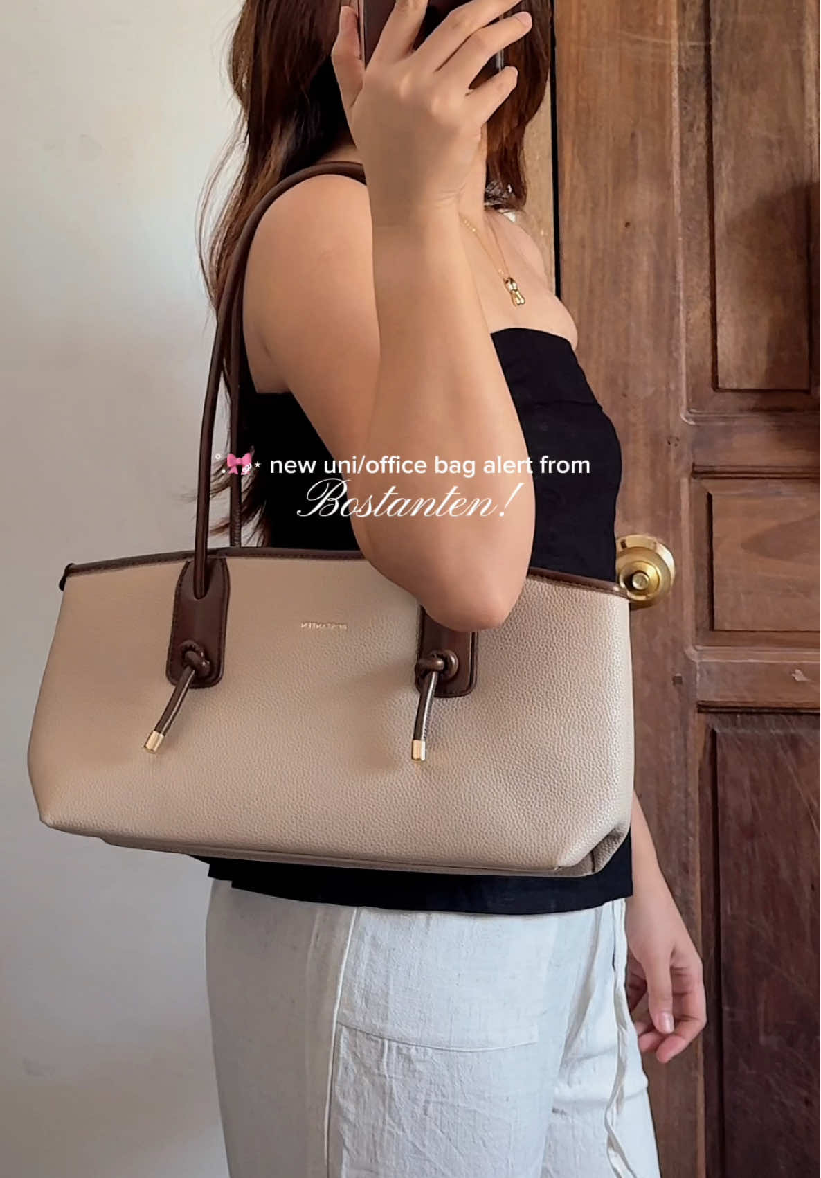 Your new favorite bag from Bostanten —plus-one? Coming very soon. 👜✨  WILL BE RELEASED ON AUG 6! Save the date pretties 💗🪄  #newbagalert #Bostanten #bostantenbag #bags #bagforwomen 