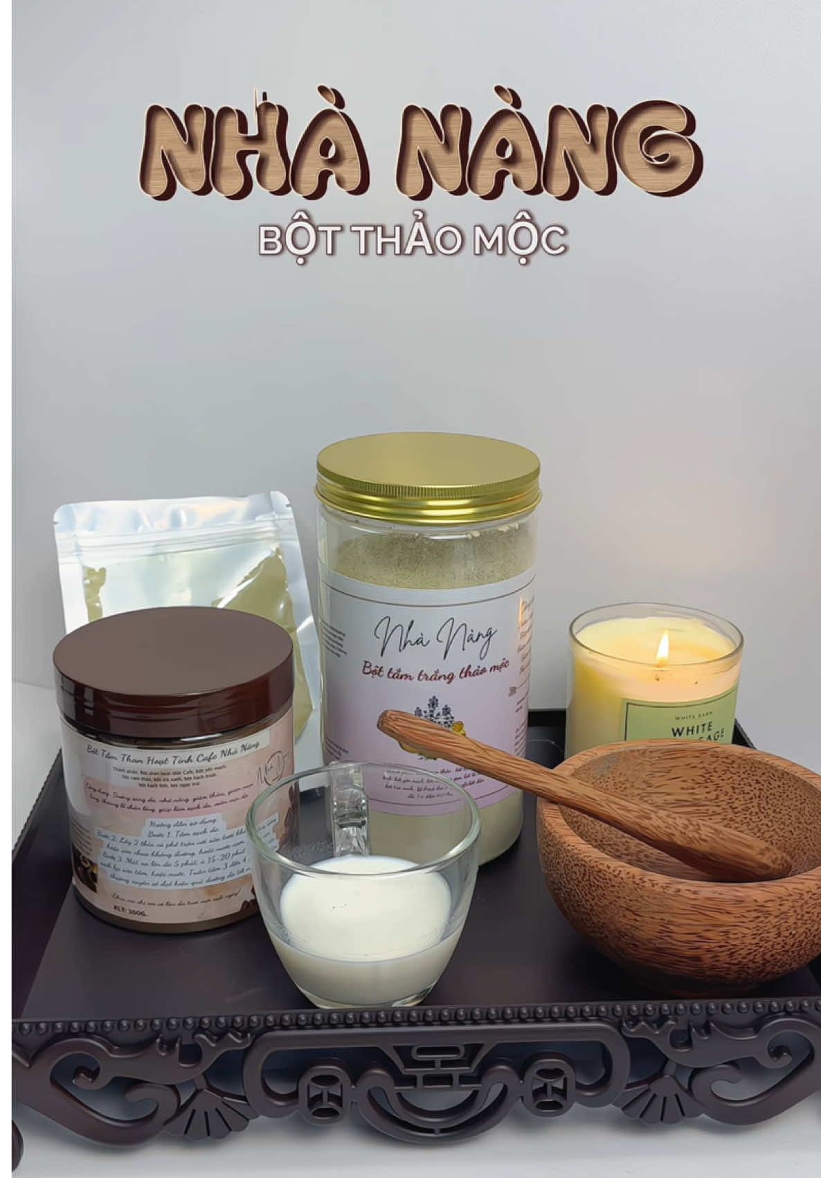 Bột tắm trắng thảo mộc top 1 lòng tuii 🧖🏻‍♀️🫧🛁✨ #CùngTrusie #review #unboxing #bottamtrangthaomoc #bodycare #nhanang #bottamtrangnhanang #huetay 