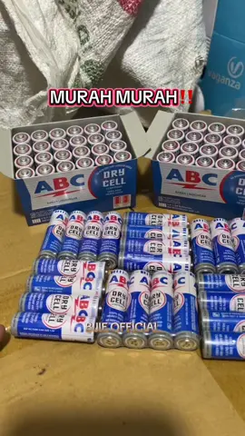 - original produk ABC biru - type / ukuran AA - R6 - 1 box isi 24 pcs - expired 2028  #berkahjayaindahelectric #fyp #murah #surabayautara #baterai #abc 