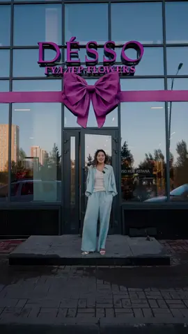Desso Astana  Оцените дизайн магазина в комментариях💜 #damelya #dessoflowers #desso 