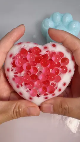 red heart!#immersive #asmr #relax #handmade #DIY 