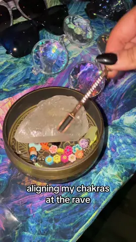 yes #alignment #chakras #rave #soundbowl #raver #crystal #spoon @After12Phoenix 