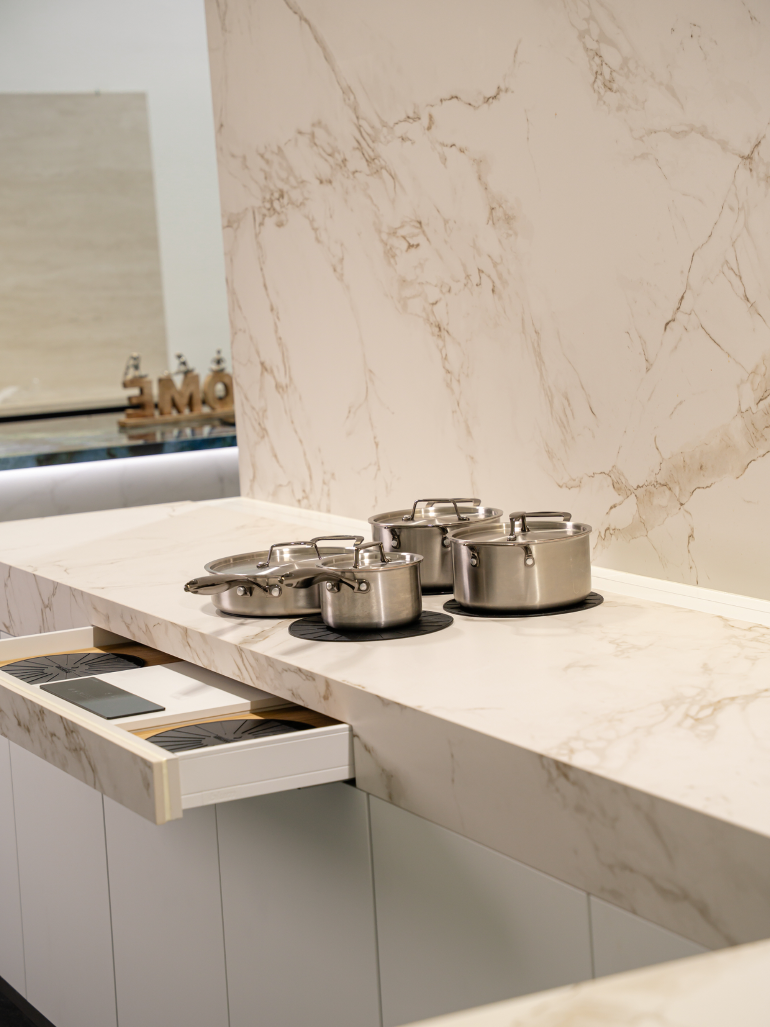 Invisacook is a revolutionary invisible induction cooktop installed directly underneath your kitchen countertop, offering a seamless and minimalist cooking surface. Using advanced magnetic induction technology, Invisacook heats only the cookware, while the countertop itself remains completely cool and safe to touch. This innovative design eliminates visible burners and hot zones, maximizing your countertop space and creating a clean, uncluttered kitchen environment. Invisacook enhances kitchen safety by reducing burn risks and preventing accidental fires, making it perfect for families and busy households. Experience the perfect combination of cutting-edge technology, safety, and elegance with Invisacook — transforming your kitchen into a modern, efficient, and stylish cooking space. #invisacook #invisacook_europe #invisiblecooktop #invisibleinduction #invisibleinductioncooking