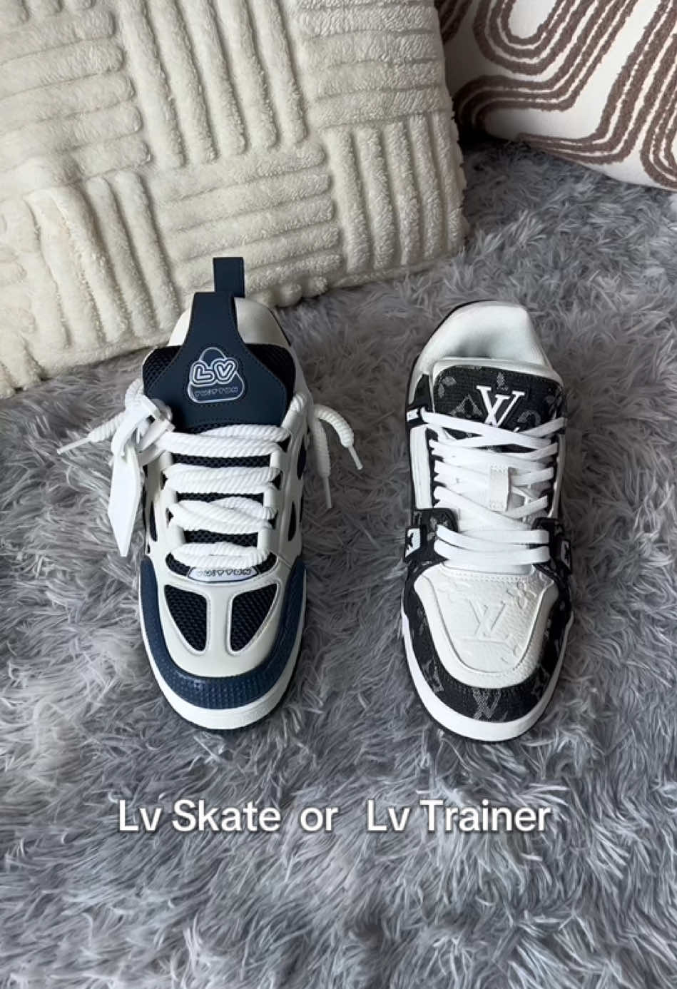 Which one are you choosing✔️#fyp #foryour #lvskate #trainer #OOTD #cnfans 
