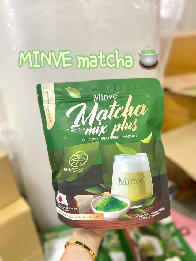 15 sachets #minve #minvematcha #matcha 