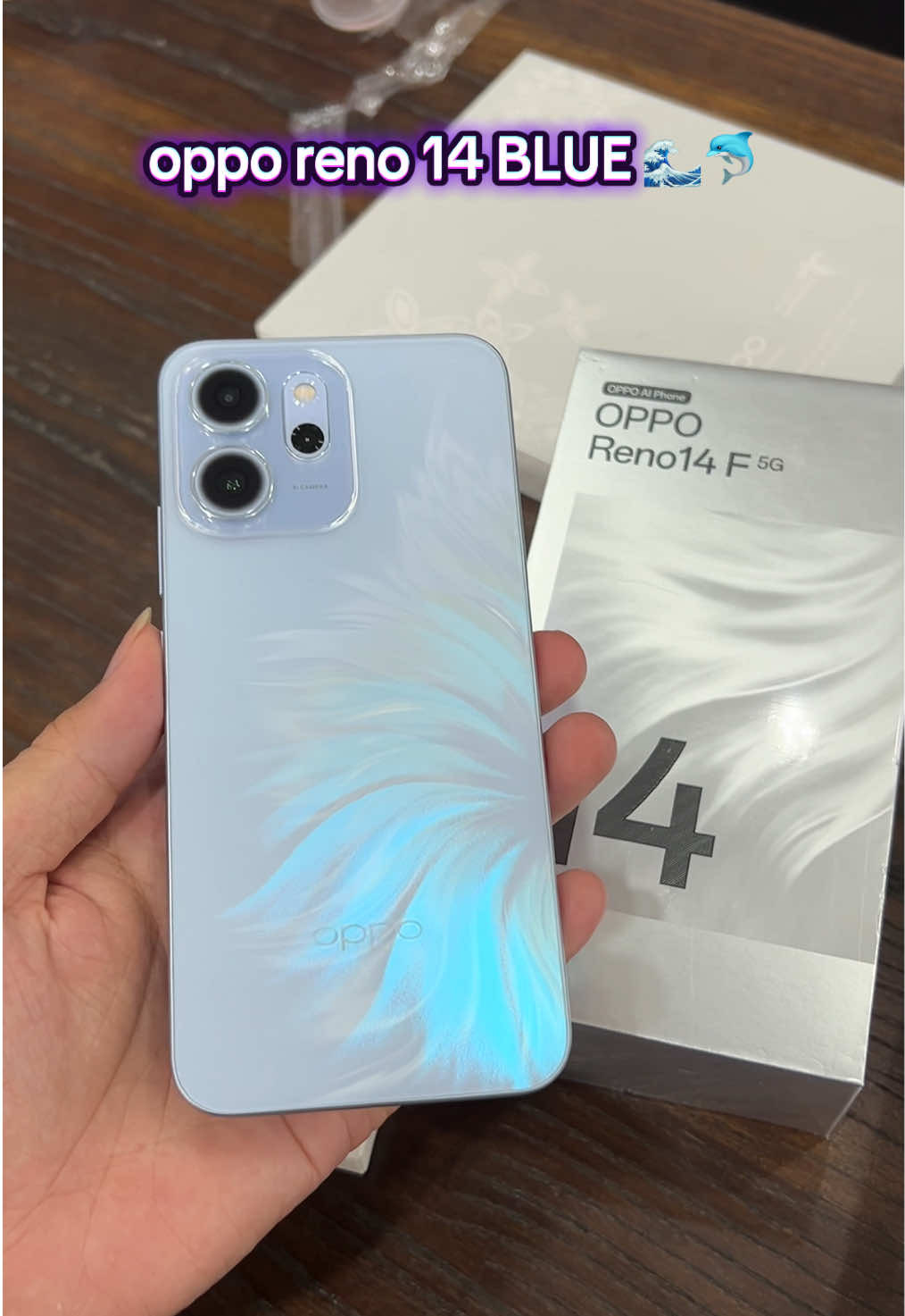 siapa nii yg udah punya reno 14 blue🫨🙆🏻‍♂️  #fyp #foryou #oppoindonesia #opporeno14 #oppobillionbeats #oppomedan 
