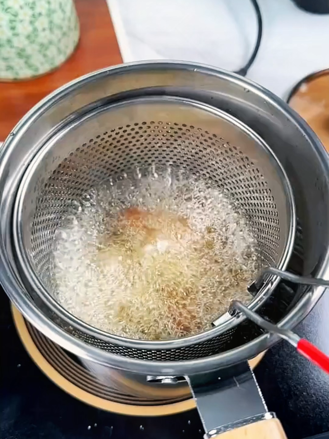 Oil frying pan, stainless steel fryingpan#tiktokshop#tiktok#yfp#TikTokShopBacktoschool