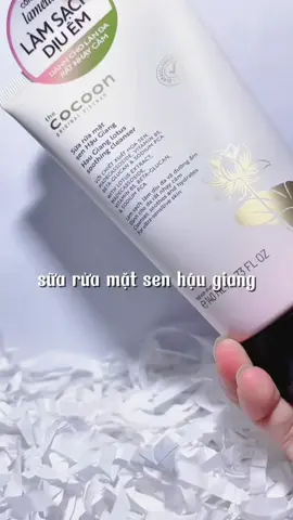 sữa rửa mặt sen hậu giang cocoon #unboxing #xuhuong #viral #cocoon #cocoonvietnam 