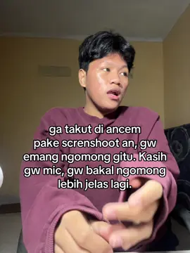 tim yg ga takut di ancem