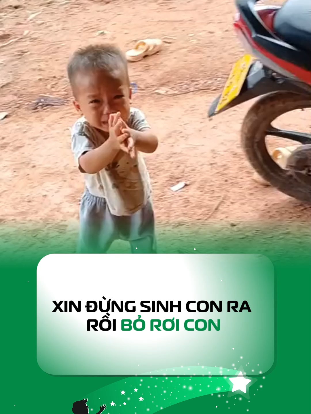 Nếu không nuôi nổi con, xin đừng sinh con ra rồi bỏ rơi con #Intech #dieuuocintech #vietnamtoiyeu #treem #camxuc #việtnam🇻🇳💪 #vungcao