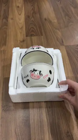 Set 4 món bát sứ cute #xuhuong #viral #review #unboxing #batsucute #batsuhinhthu 