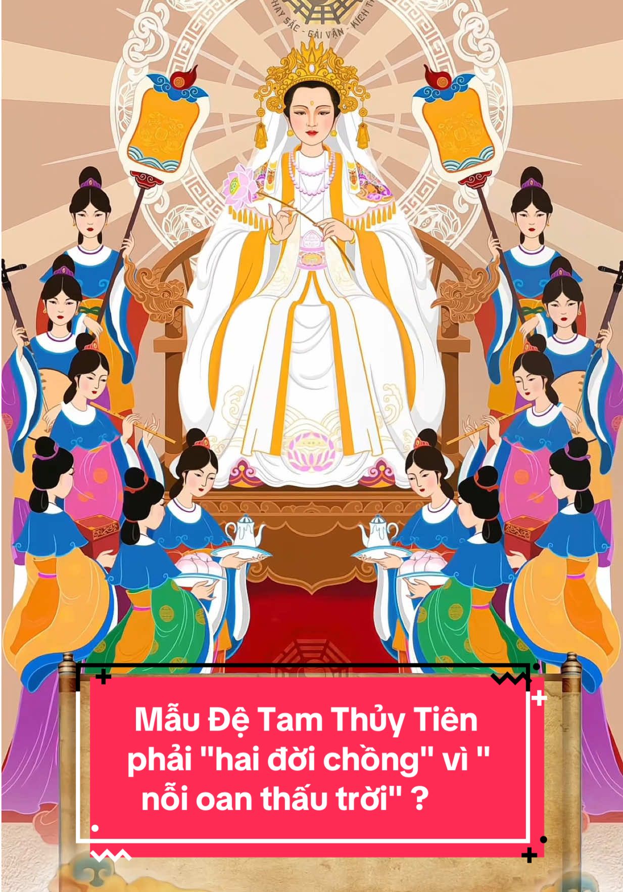 Mẫu Đệ Tam Thủy Tiên - phải 