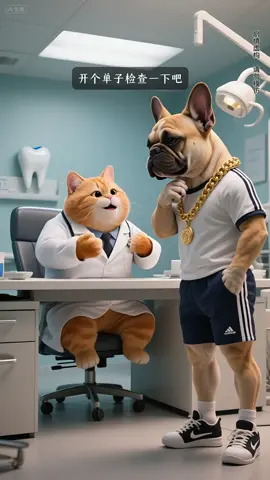 Fake doctor 😹😹 #cats #kitty #funny #catlover #catvideos #animation #AIanimation #funnycats