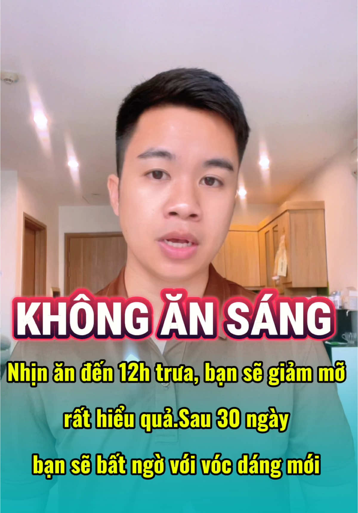 Điều gì sẽ xảy ra nếu bạn nhịn đến 12h trưa #giammobungduoi #giammotoanthan #nhinangiandoan #giamcan 