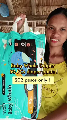 check out na ang mura lang nya mga ka mommy! #babywhalediaper #diaperforbaby #diaperpants #mummybabydiaper #50pcsdiaper